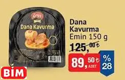 EMİN DANA KAVURMA 150 G